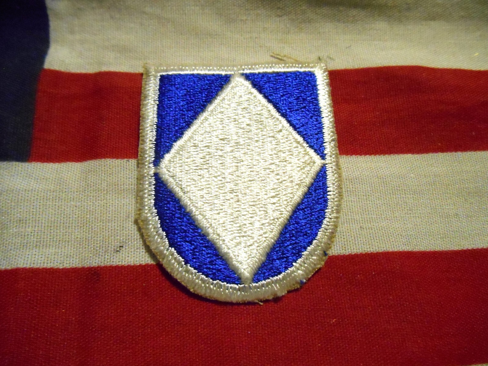 US Army 18th XVIII Airborne Corps Headquarters Airborne Beret Flash Patch c/e