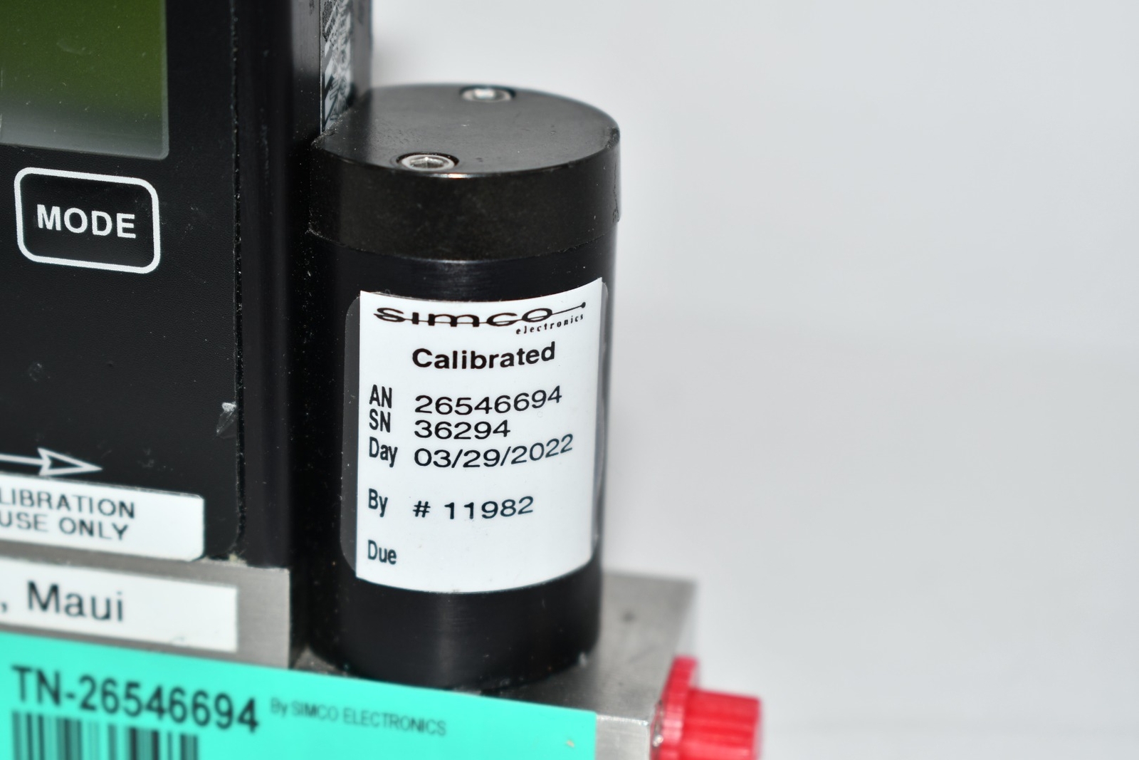 Alicat Scientific PCD-1PSIG-D-PCV30.50 Pressure Controller Digital Mass Flow Con