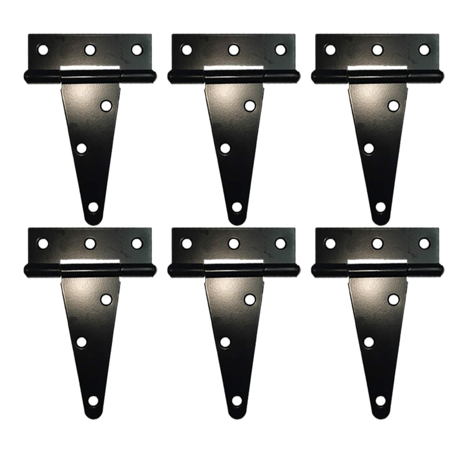HLMOptimo Heavy Duty T Hinge Tee T Strap Shed Gate Barn Fence Door Hinge Wrou...