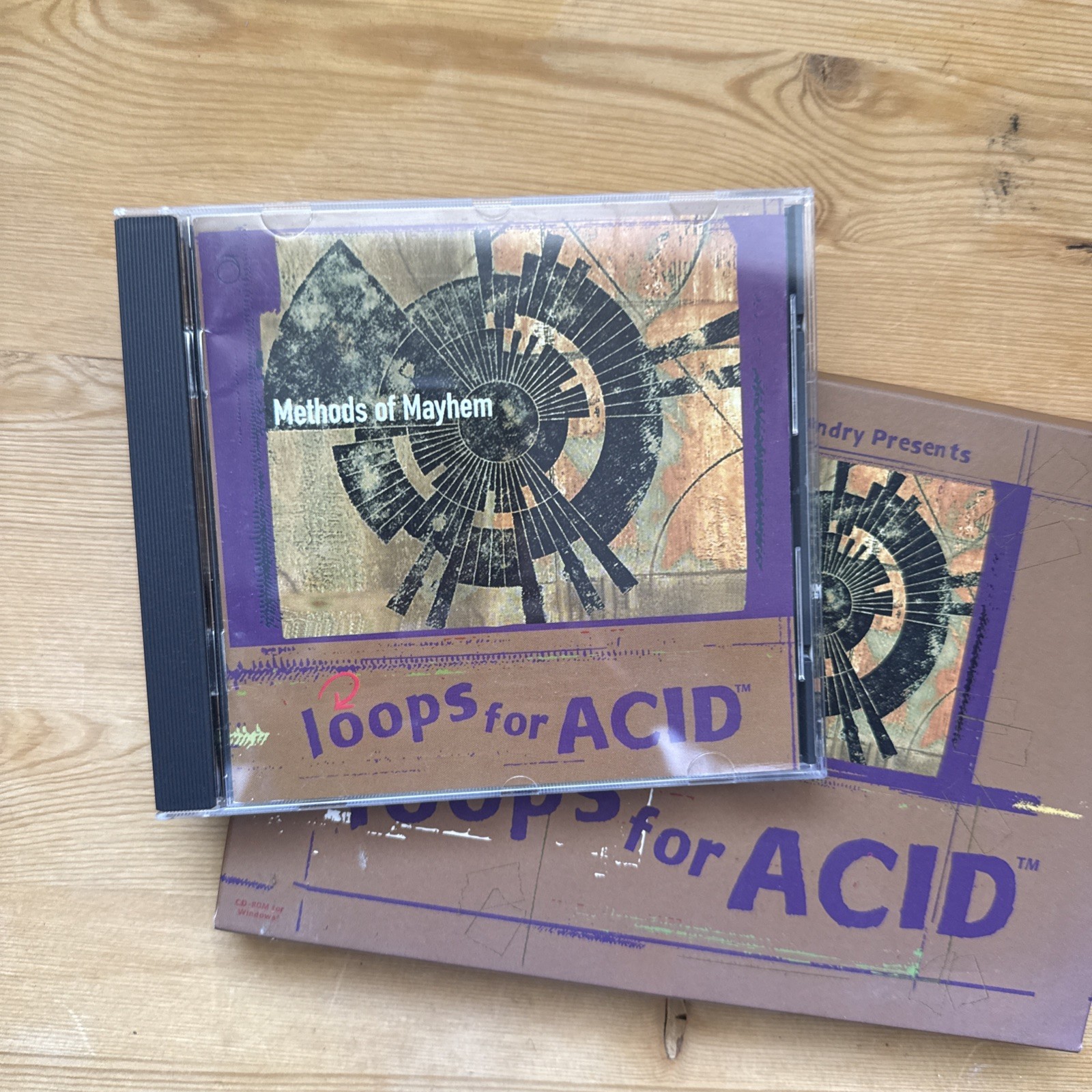 Sonic Foundry Methods Of Mayhem Loops For Acid Sample/Sound Library/Sampling CD
