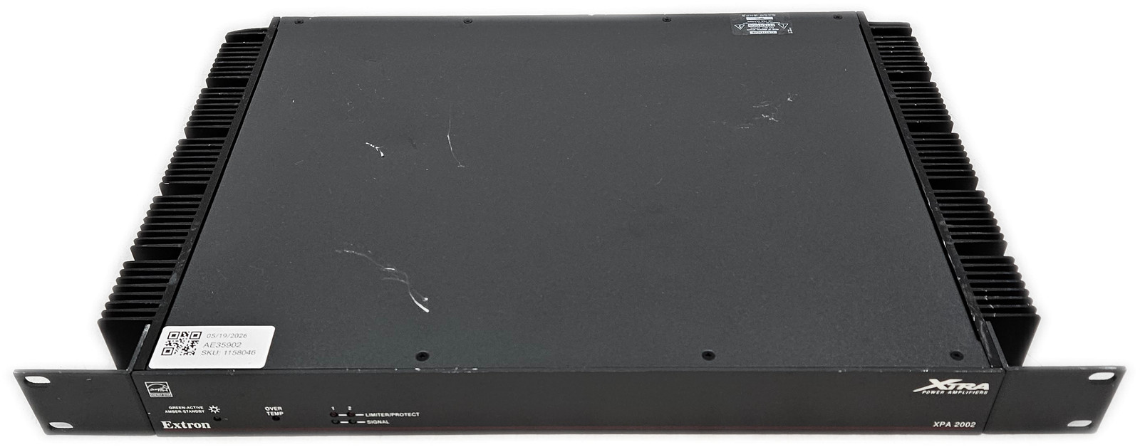 Extron XPA 2002 Two-Channel Power Amplifier 2-Channel 200W Gray