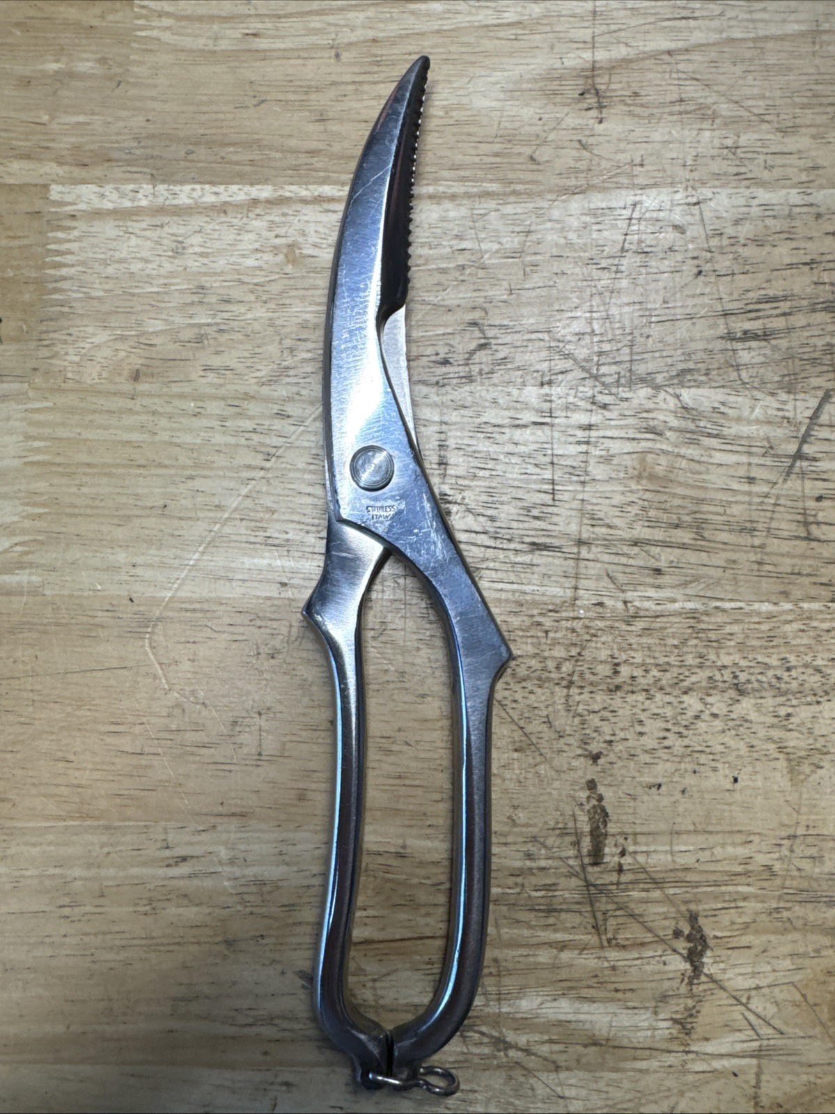 Rostfrei Locking Stainless Steel Poultry Shears Scissors 9” - Italy