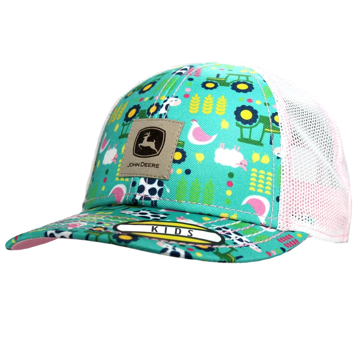 LP78668 - John Deere Kids Farm Animals and Tractors Hat