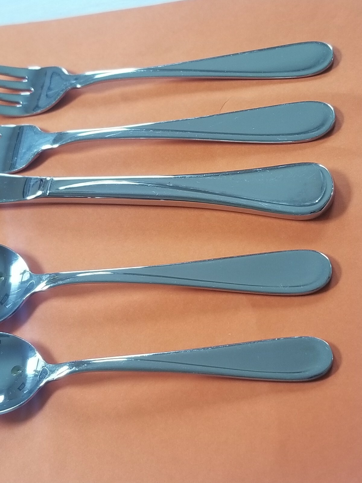 10pc Oneida FLIGHT RELIANCE 2x5pc Place Settings Stainless Knives Forks Spoons