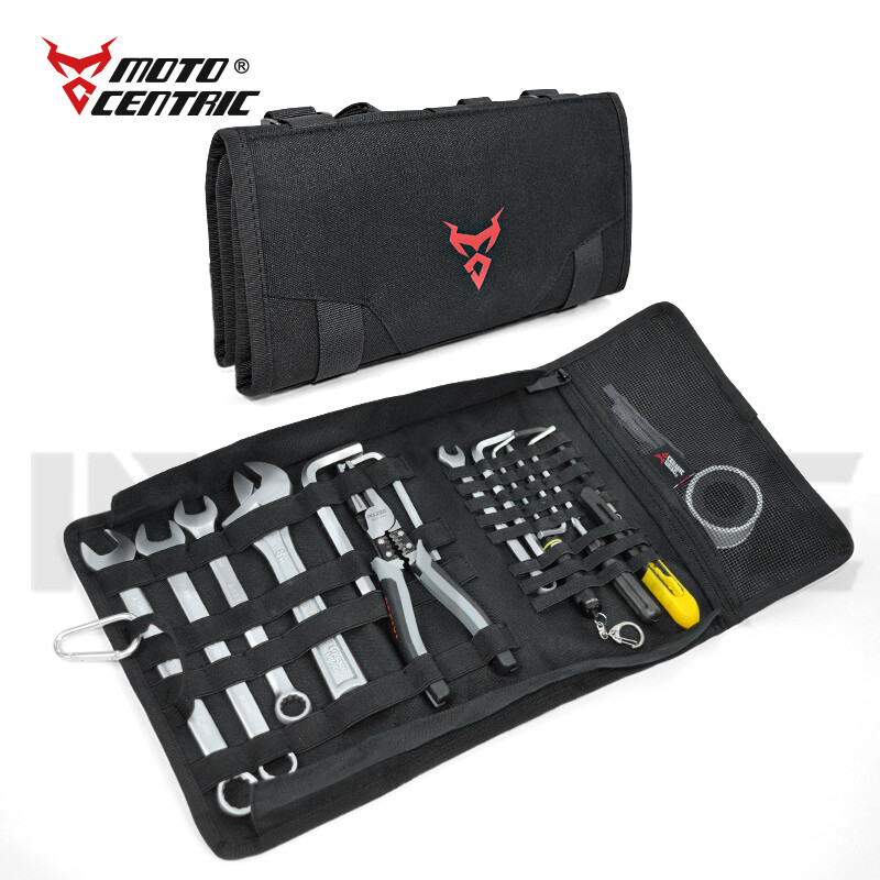 Motorcycle Multi-Purpose Waterproof Saddle Bag Side Tool Bag Luggage Hanging Bag