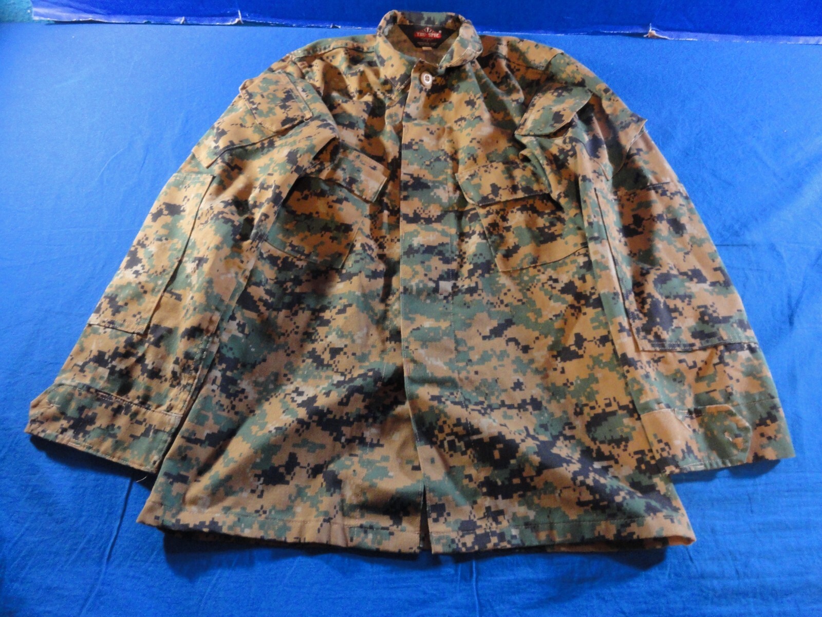 TRU-SPEC USMC MARINE CORPS WOODLAND MARPAT DIGITAL TACTICAL MENS JACKET 36X28
