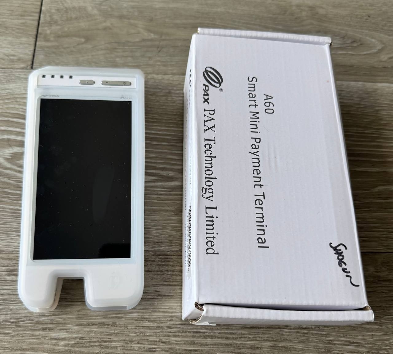PAX A60 Smart Pay Terminal - Open Box, Factory Reset, No Charger , for parts