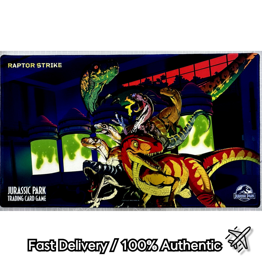 Jurassic Park Raptor Strike Official Playmat Gaming Mouse Pad Desk Mat 2026 NEW