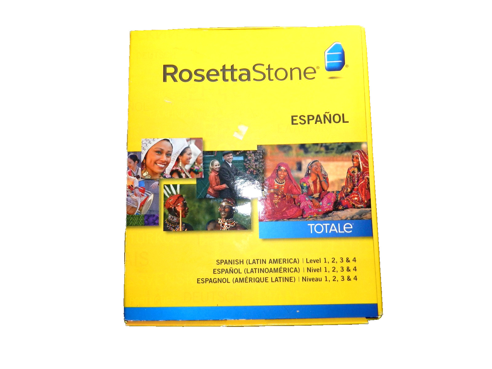 Rosetta Stone Espanol Level 1, 2, 3, 4  Spanish Latin America ~ Excellent