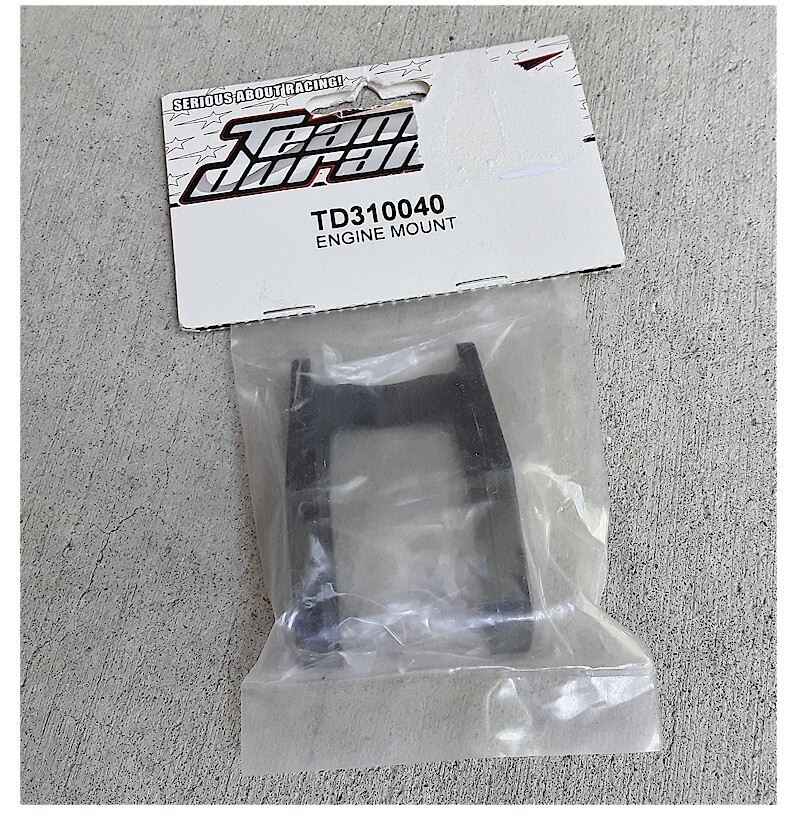 Vintage RC Team Durango TD310040 Engine Mount DNX408 v2 DNX408T Buggy Truggy 1/8