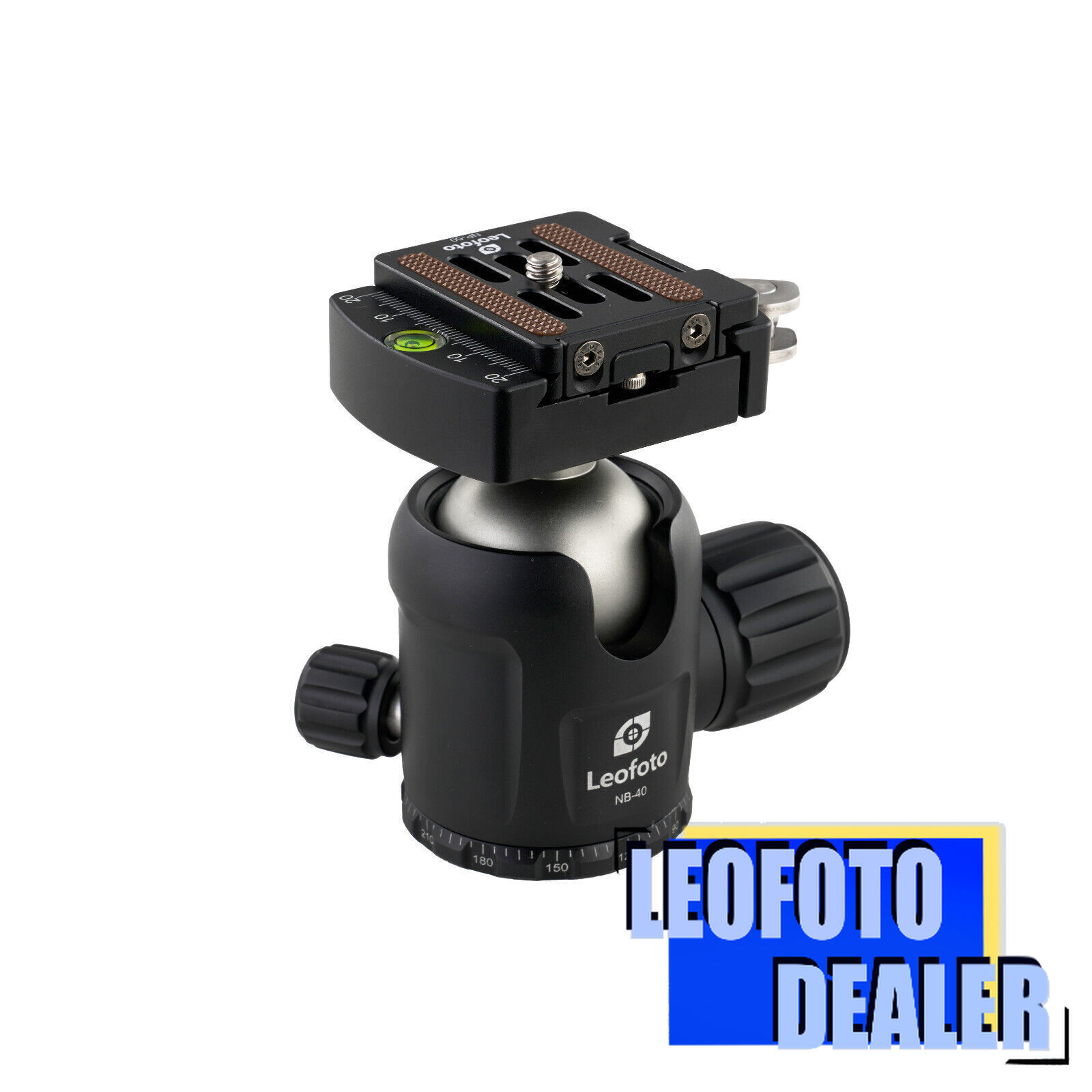 Leofoto NB-40LR Pro Ball Head with Lever-Release Clamp | Arca