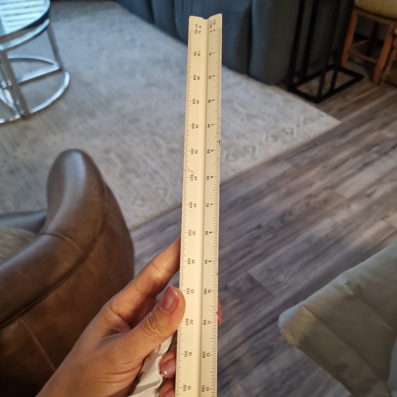 Vintage Rotring Triangle Ruler