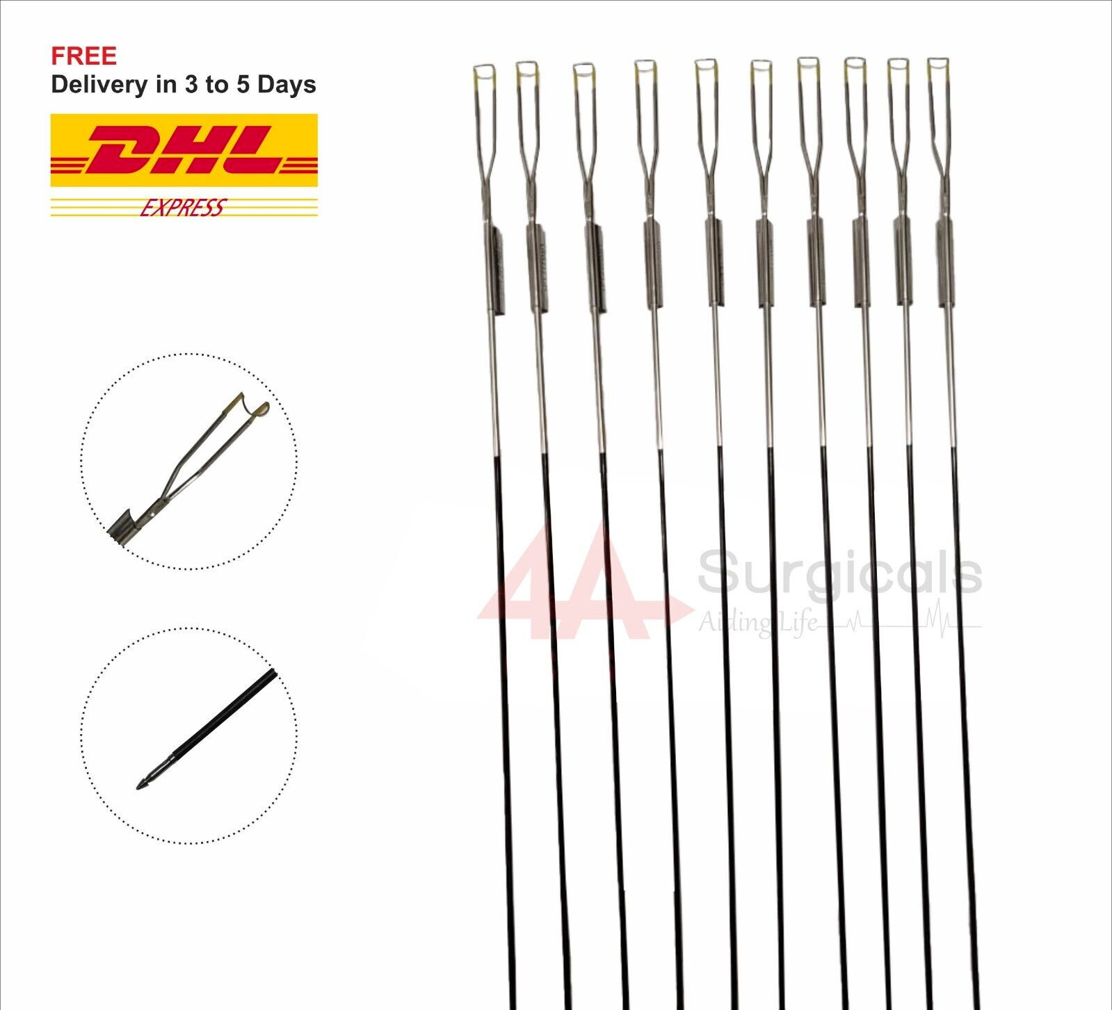 4A CUTTING LOOP SINGLE STEM PACK OF 20