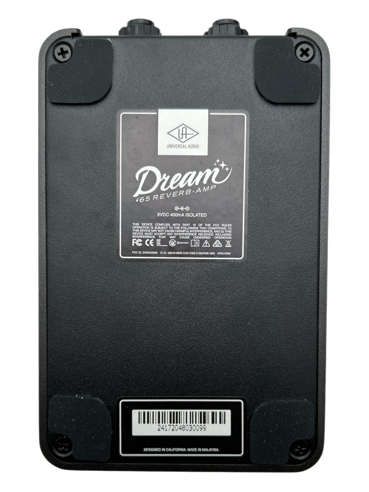 Universal Audio UAFX Dream '65 Reverb Amplifier Pedal