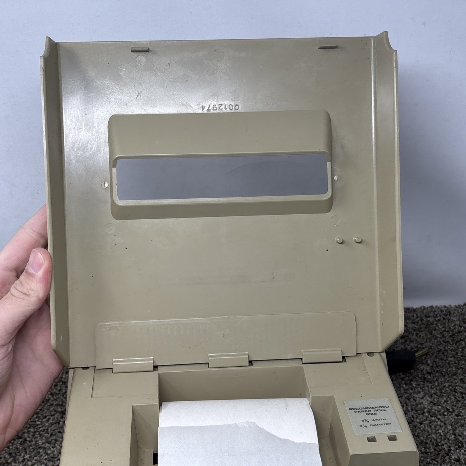 Vintage Atari 820 Printer - Powers Up - AS-IS FOR PARTS - READ