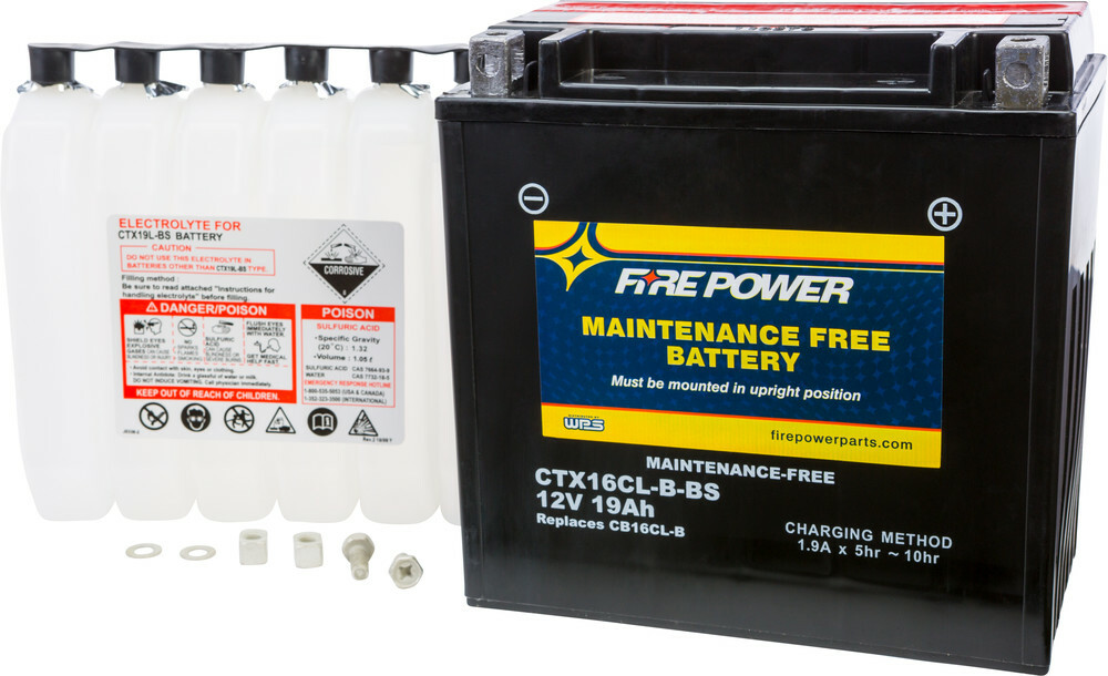 Fire Power Maintenance Free Battery Compatible With Sea-Doo RXT 215 2005-2007
