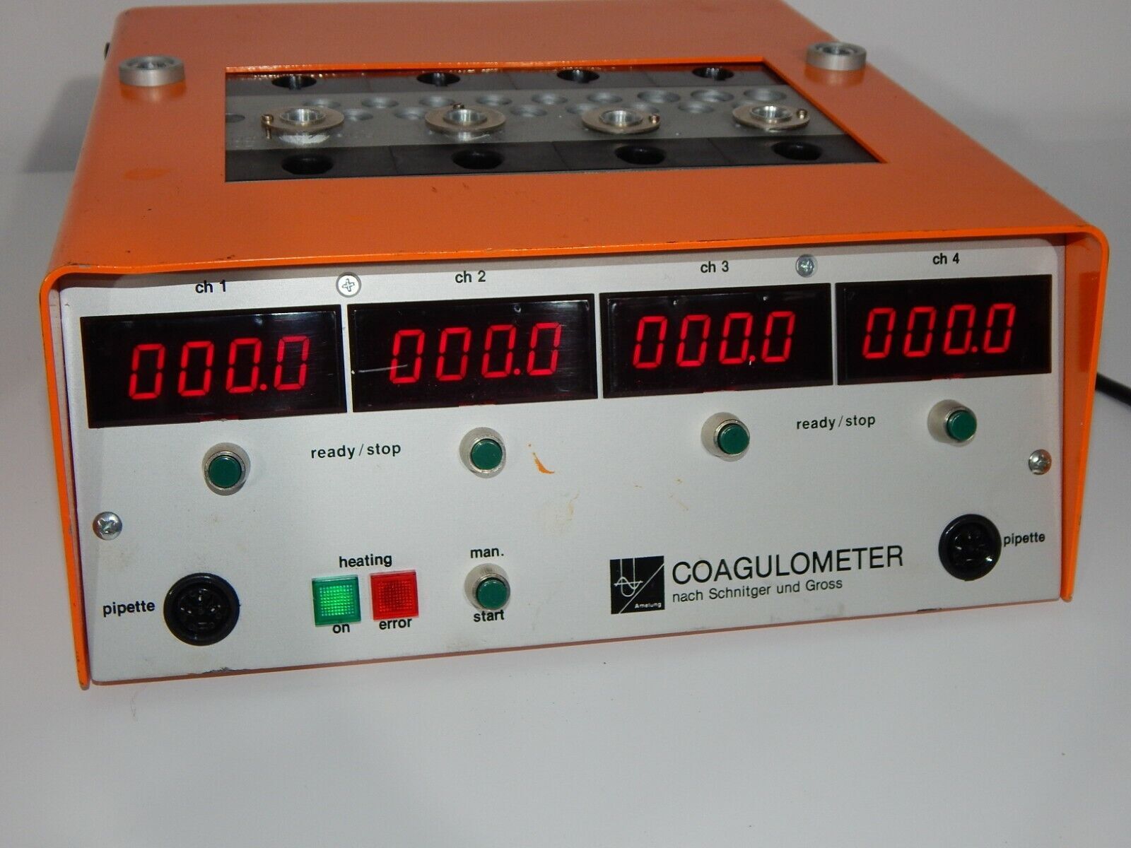 AMELUNG Coagulometer 410 A 4B + KC 4 A + 2x Calculator CR-A