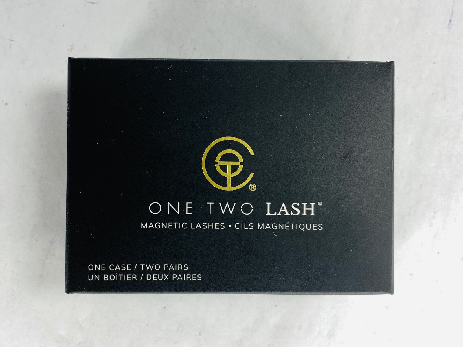 New! One Two Lash Bold Half Magnetic Lashes One Case of 2 Pairs Sealed