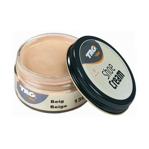 Beige 130 TRG The One Leather Shoe Cream – Nourishing Wax-Based Cream for Shoes