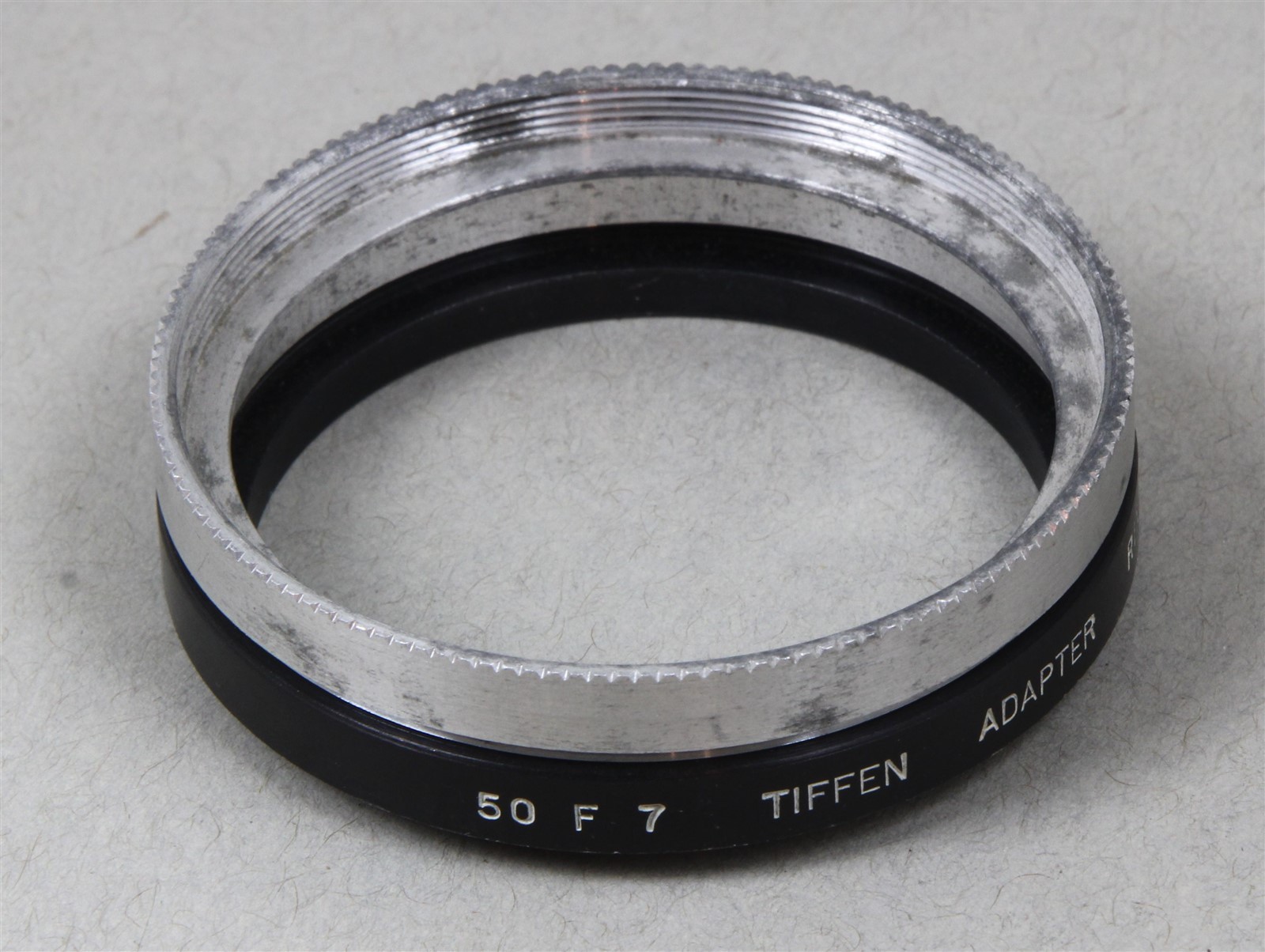 50mm Lens Thread to Series VII 7 Tiffen FILTER HOLDER/ADAPTER w/RING