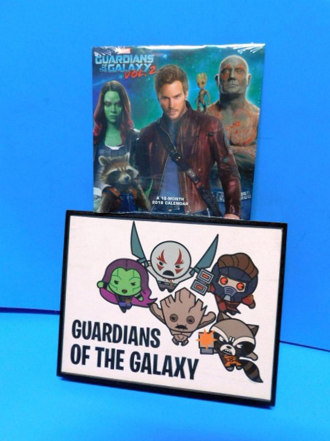 Guardians Of The Galaxy Calendar & Picture Comic Book & Anime Collectibles