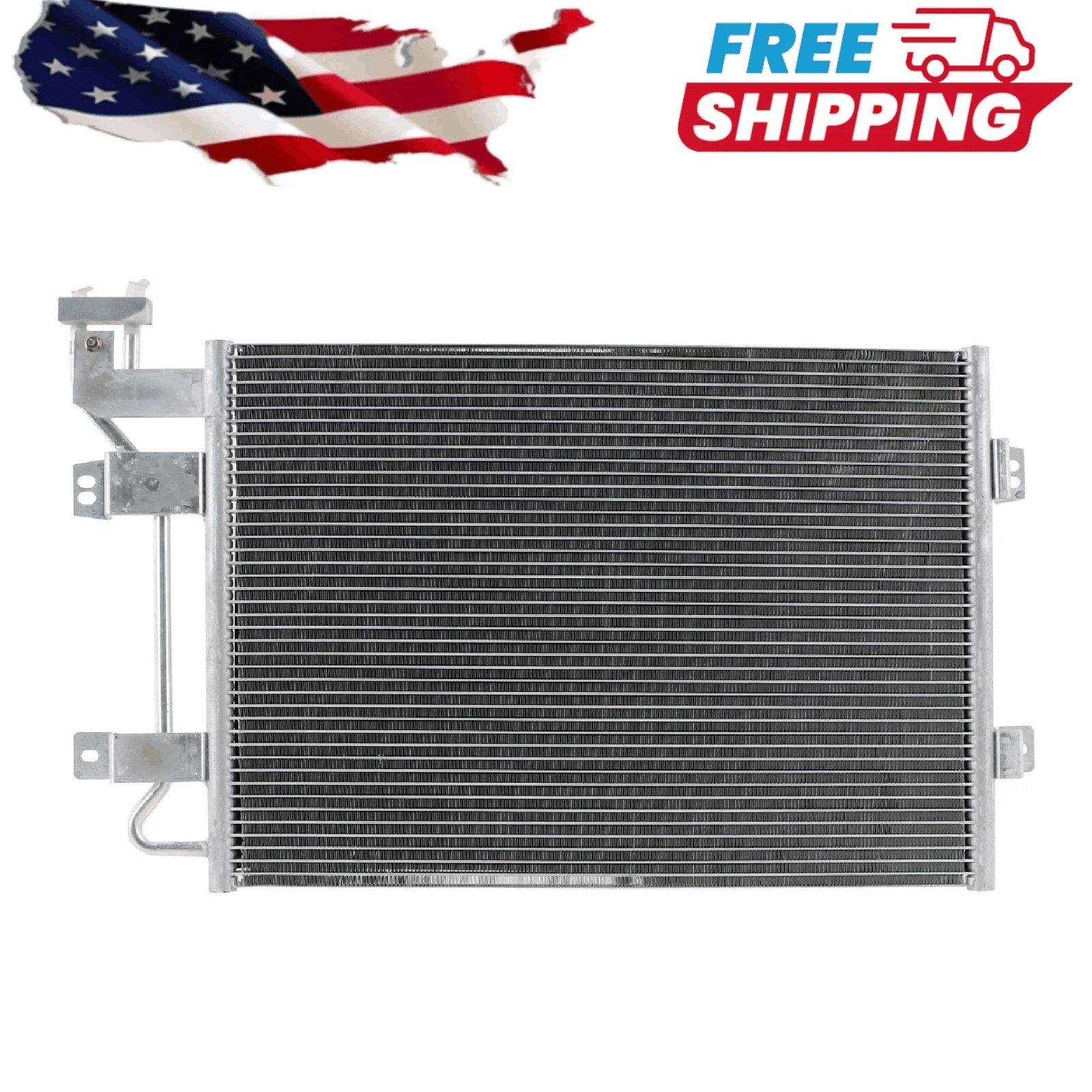 3663 AC Condenser 82400940 for Ram Truck Dodge D150 D250 W150 D350 Ramcharger
