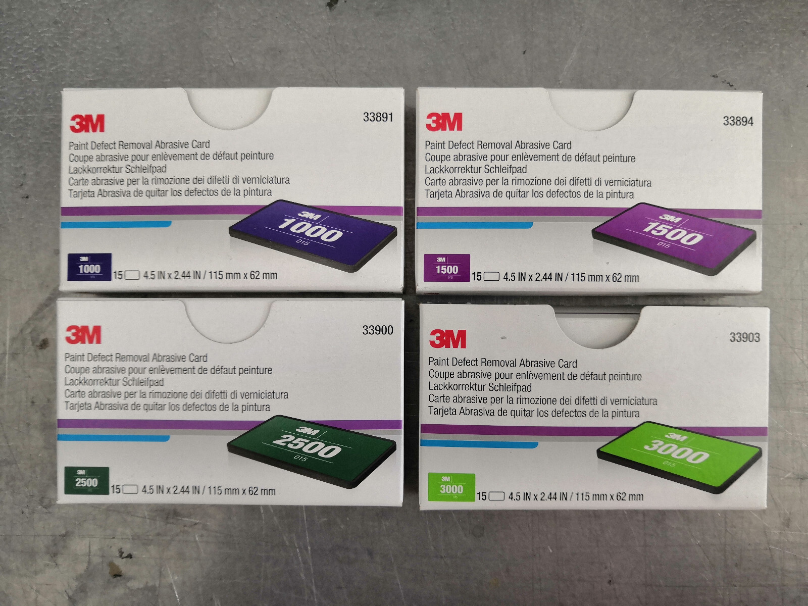 3M REMOVAL DEFECTS PAINT REMOVAL DEFECT ABRASIVE POLISHING CAR