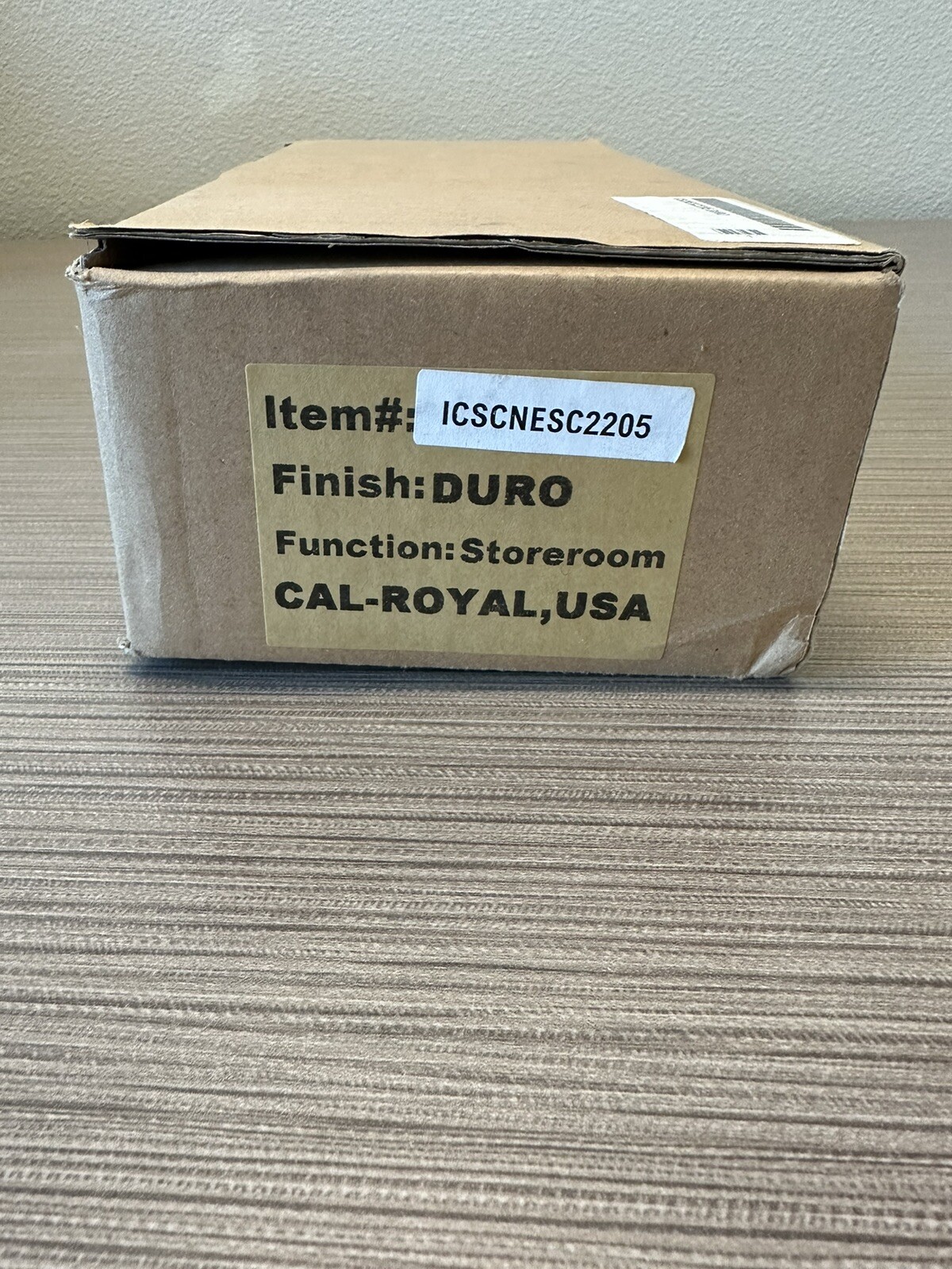 Cal Royal ICSCNES22-05 Duro, Storeroom Function Escutcheon Panic Trim, Less Core