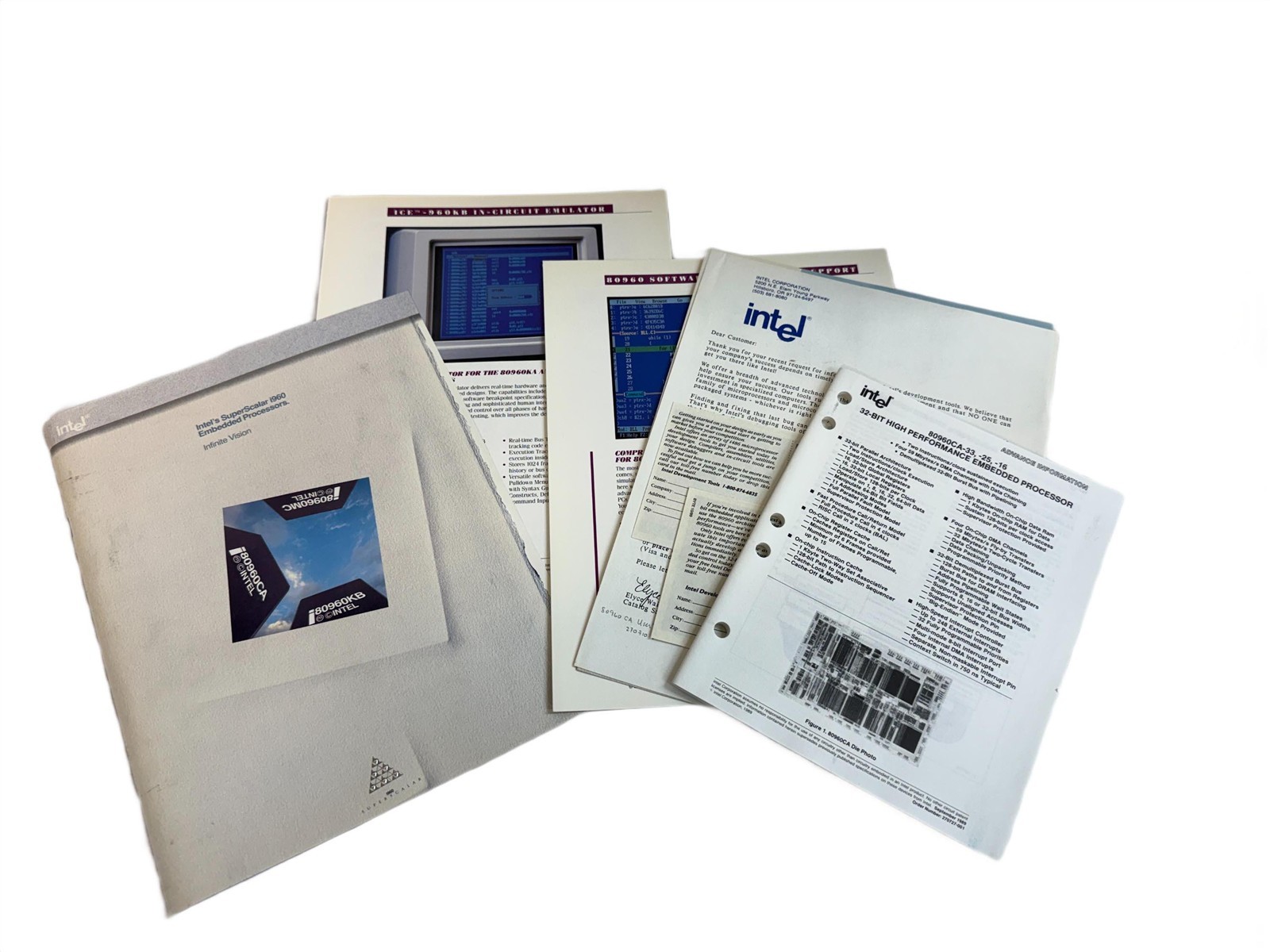 Intel 1990's SuperScalar i960 Embedded Processors Infinite Vision Borchure