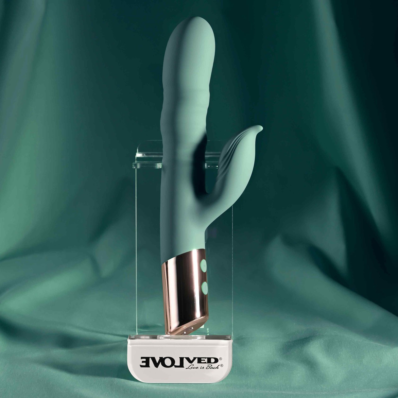 Evolved the Shimmy Internal and Clitoral Stimulation Vibrator, New