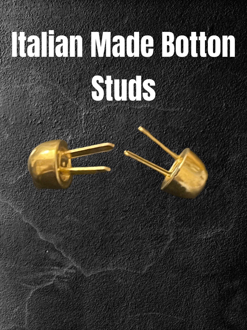 2 Pcs High Quality Gold Finish Bottom Studs For Handbags, Guitar Case, Luggage