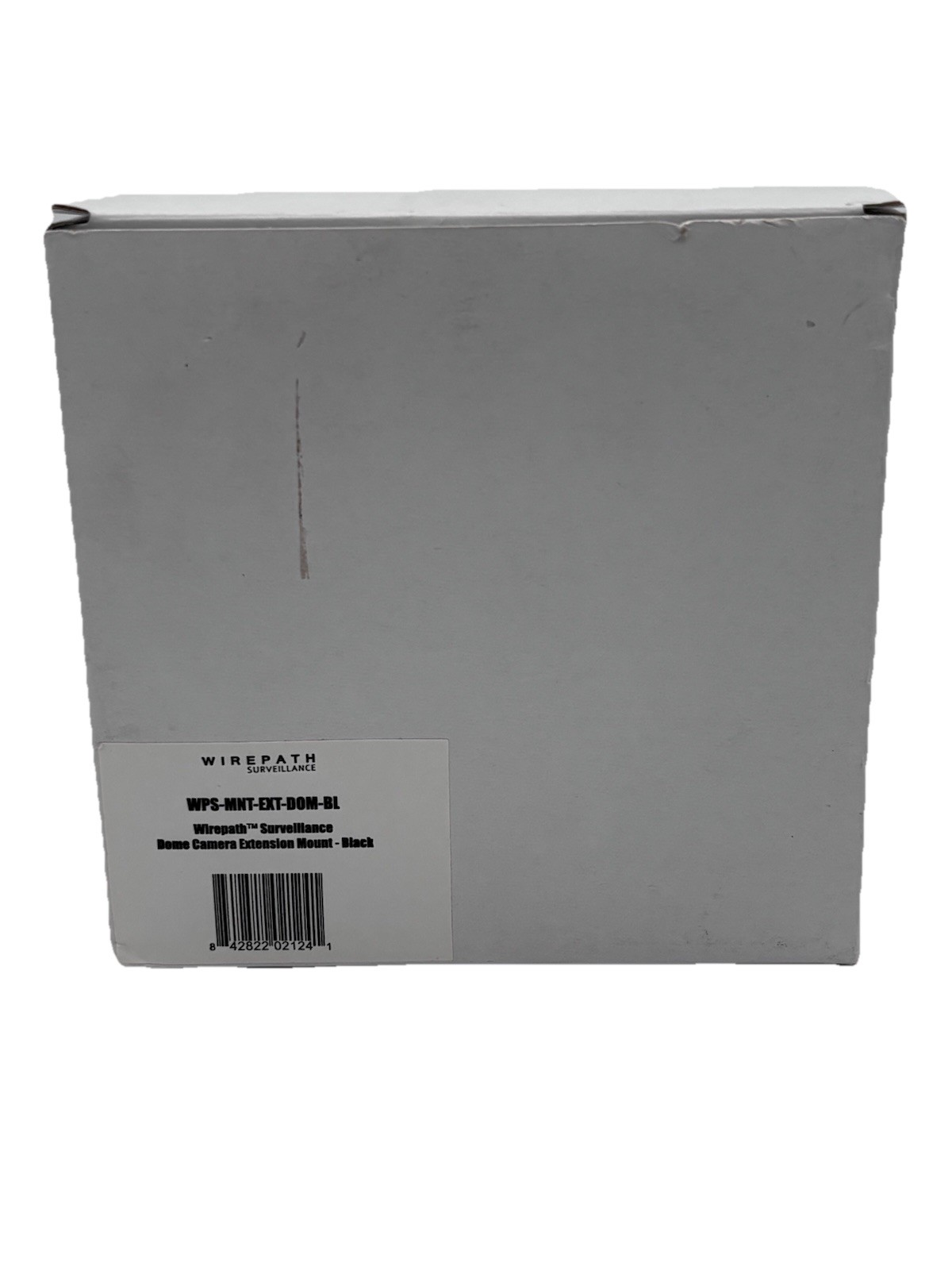 Wirepath Surveillance Dome Camera Flush Mount PN:WPS-MNT-EXT-DOM-BL