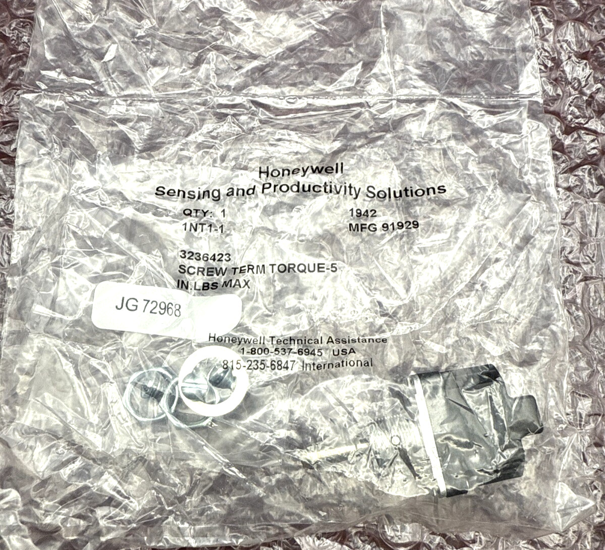 Honeywell 1NT1-1 Toggle Switch On-Off-On SPDT (US SELLER) *NEW SEALED*
