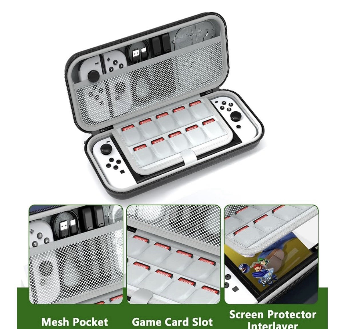Switch OLED Accessories Bundle for Nintendo Switch OLED Accessories Gift Kit