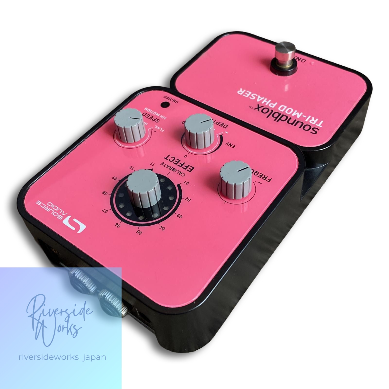 SOURCE AUDIO Soundblox Tri-Mod Phaser Guitar Effect Pedal Used