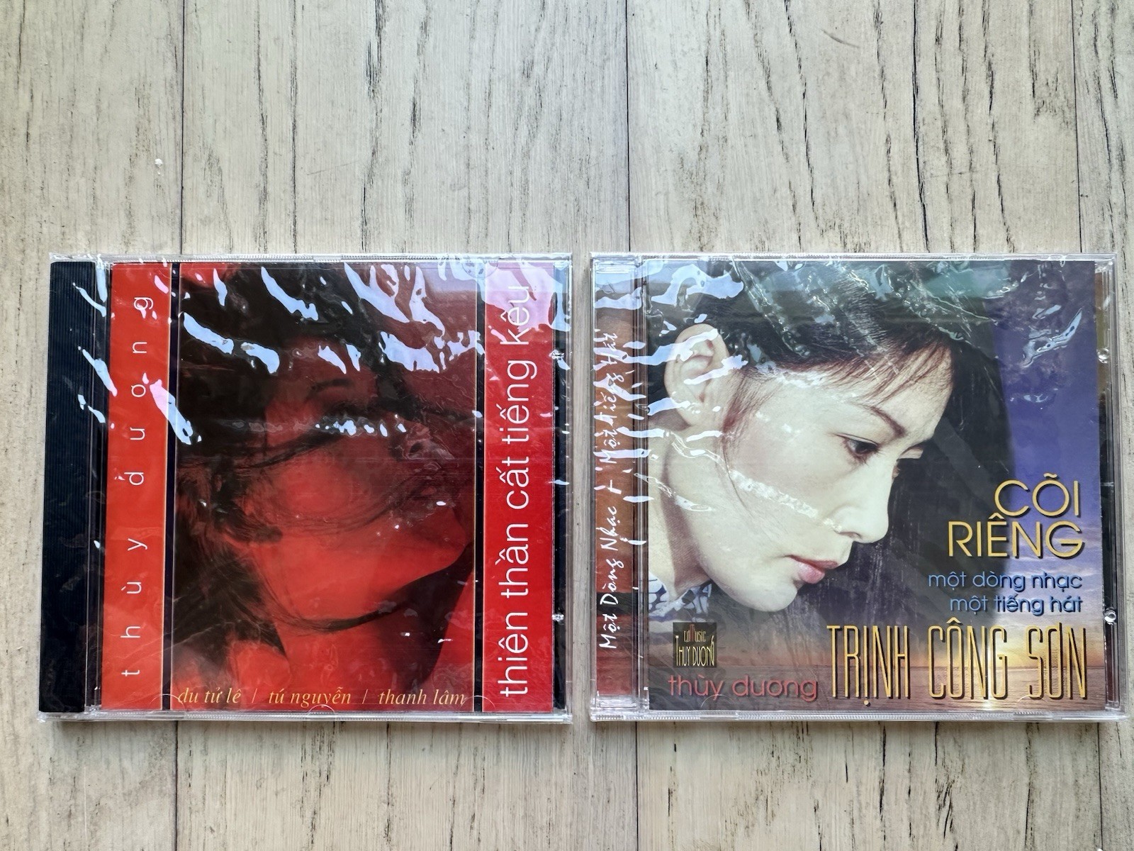 TD Music Thúy Dương Thiên Thần Cất Tiếng Kêu CD Album 1999 Jewel Case