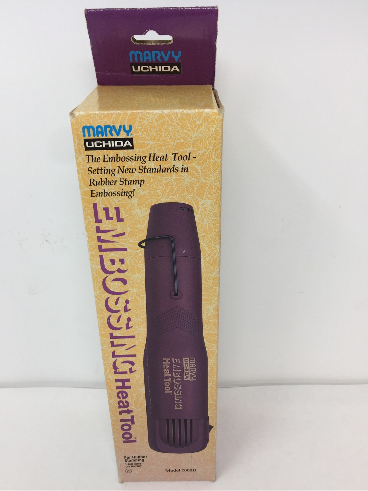 Marvy Uchida Embossing Heat Tool Model 2000 II Rubber Stamp Embossing