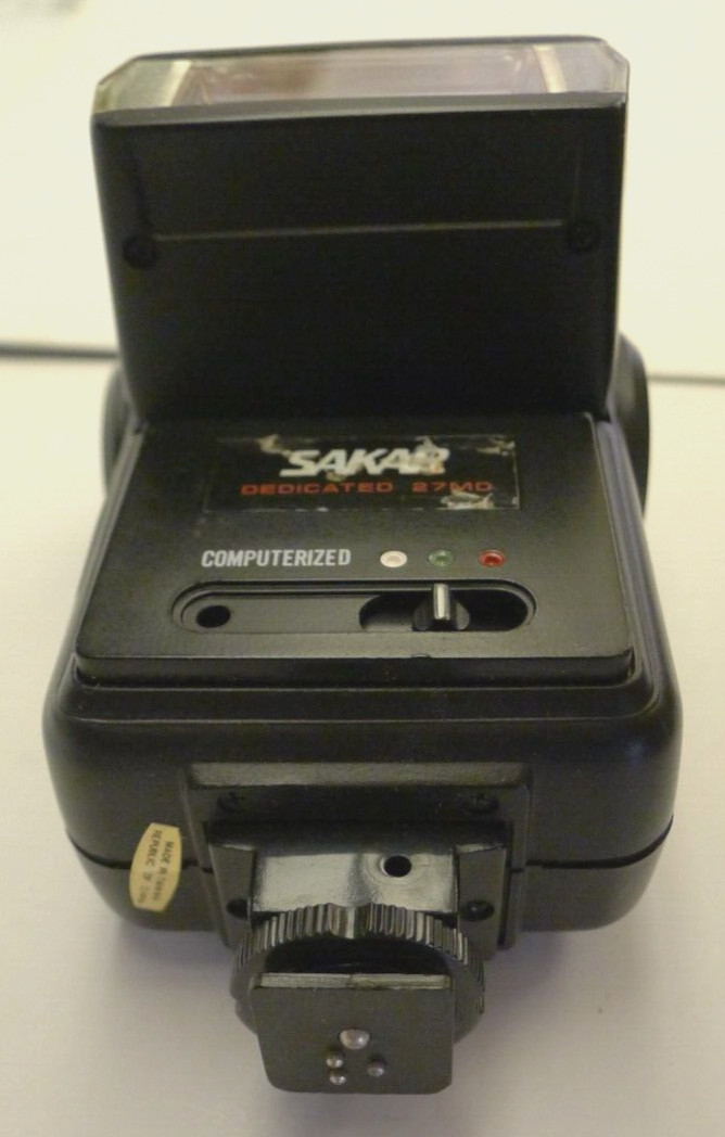 Sakar Dedicated 27MD Computerized Shoe Mount Flash - TESTED & Works