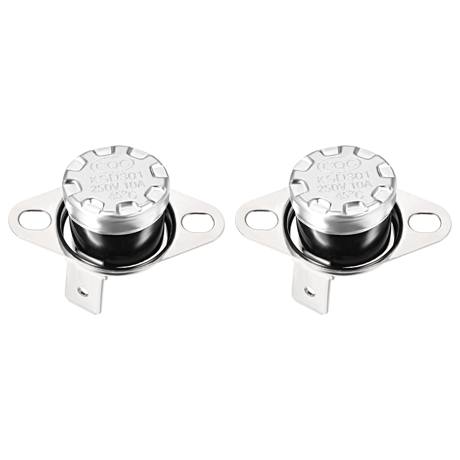 KSD301 Thermostat 45C NO Temperature Thermal Control Switch 90C Angle/2 Pcs