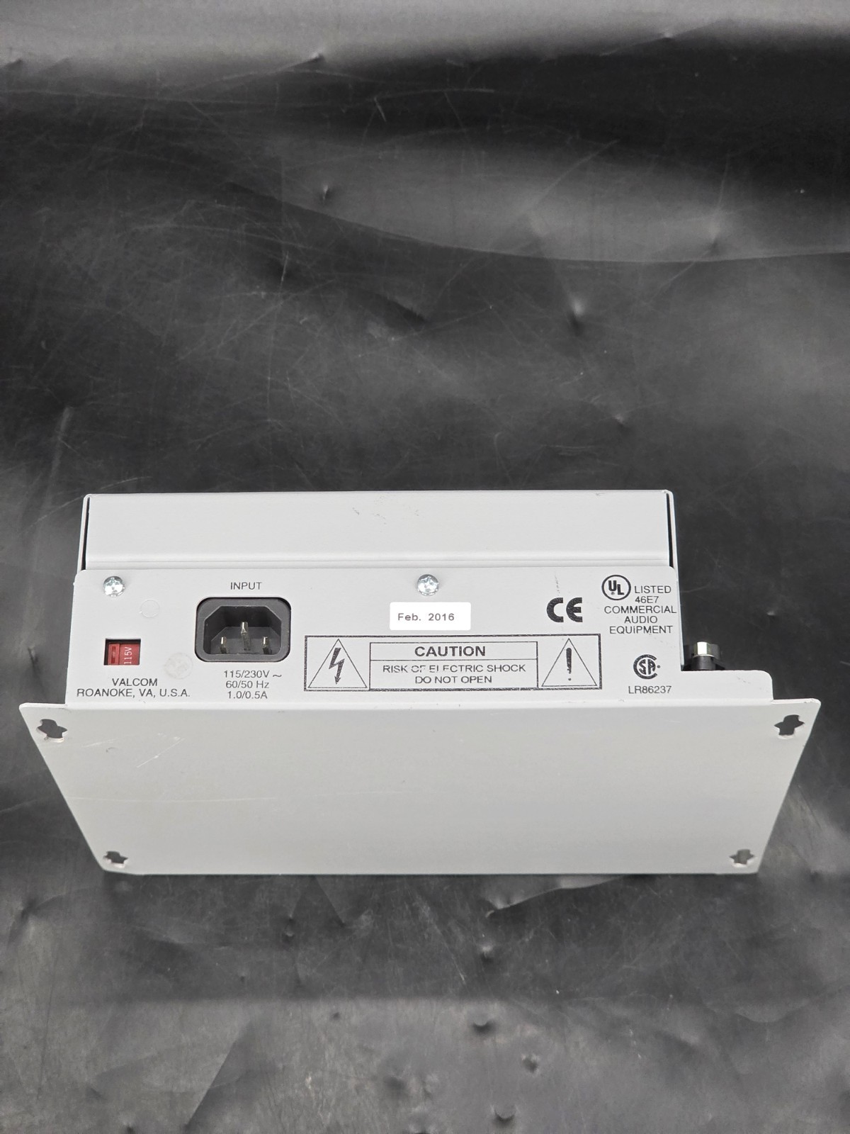 VALCOM V-2003A 3 Zone 1 Way Page Control