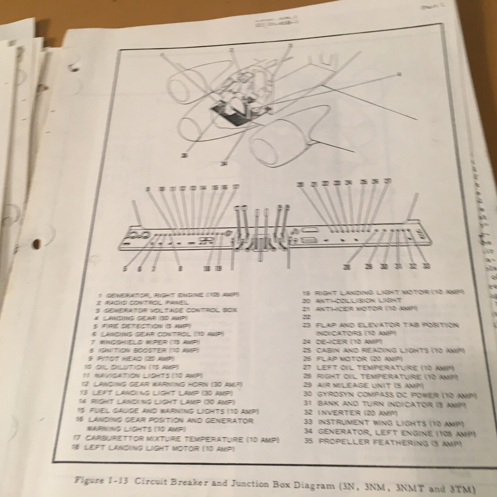 Beech 18, RCAF Expeditor III , C-45 Pilot's Operating Instruction Handbook