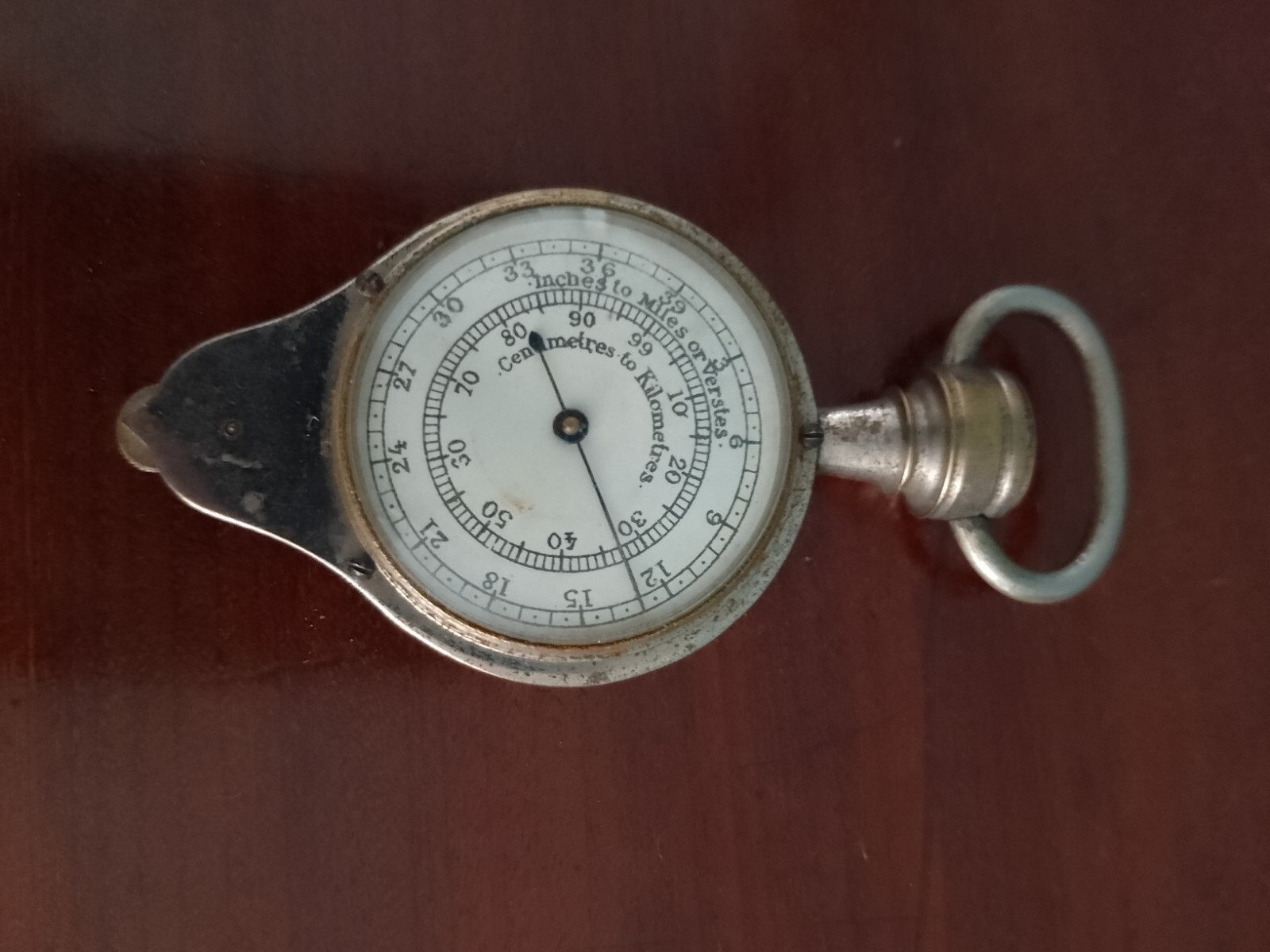 Antique Opsimeter Map Measure by Henri Chatelaine