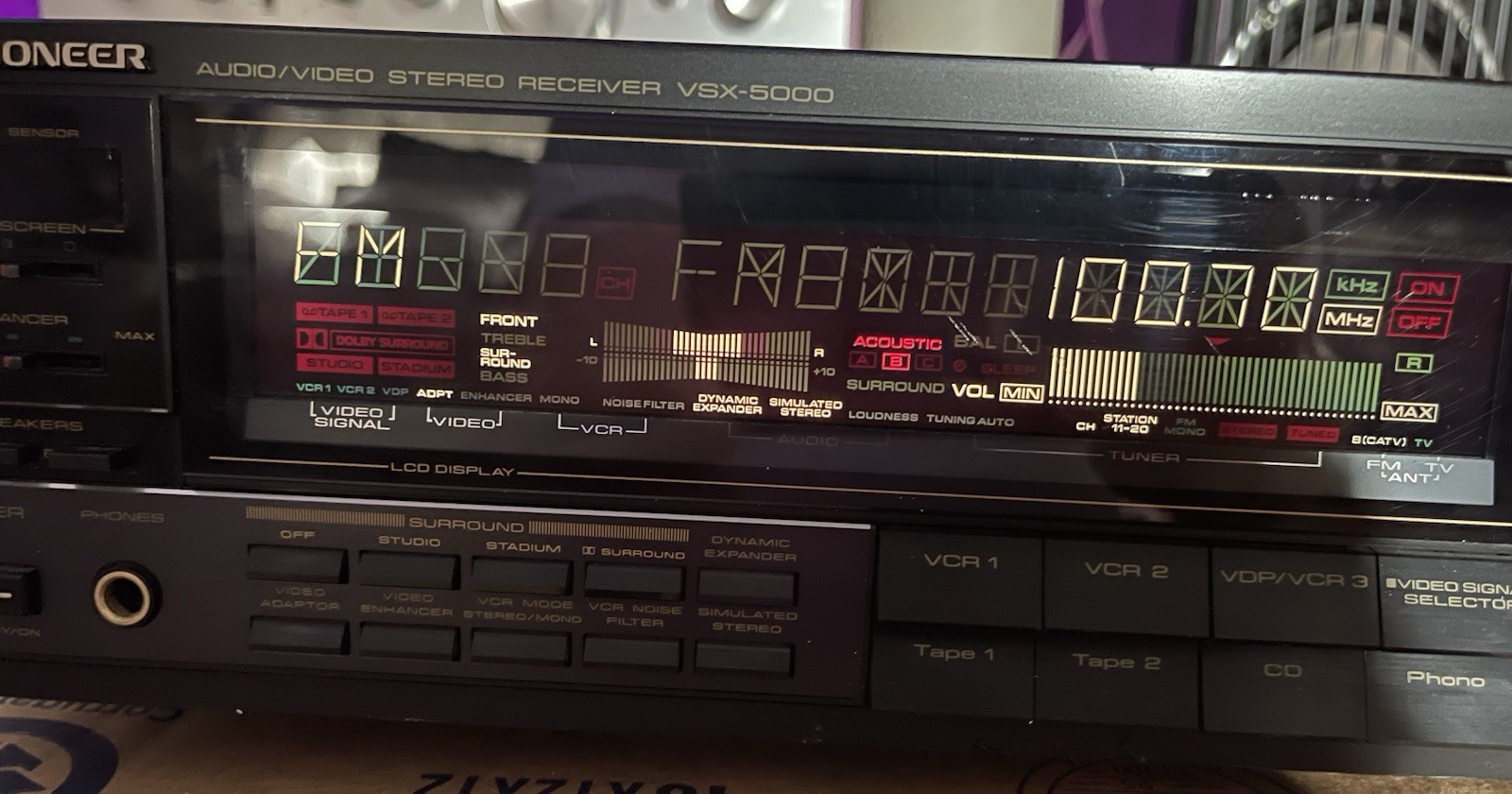 Pioneer Audio Video Stereo Receiver VSX-5000