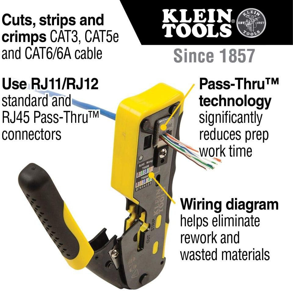 VDV001819 Cable Installation Tool Set & 80024 Data Cable Toolkit Combo