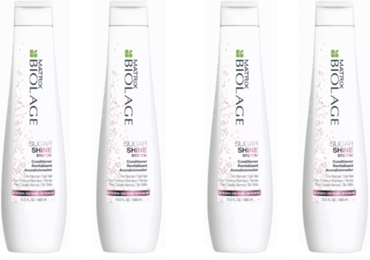 MATRIX BIOLAGE Sugar Shine System Conditioner 13.5 oz (SET OF 4)