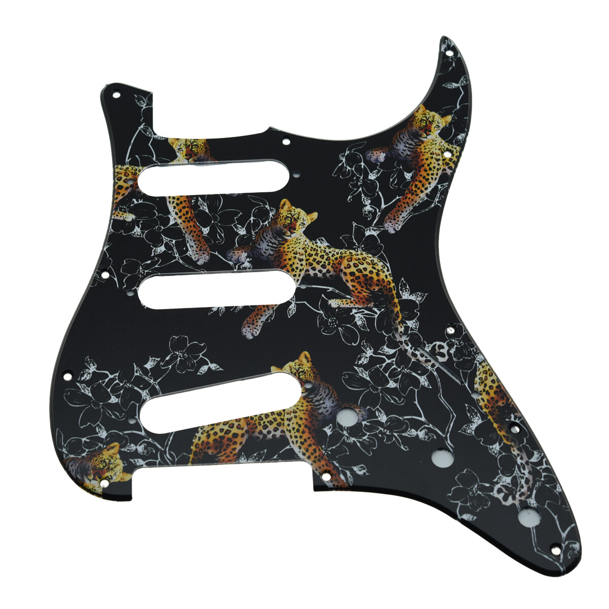 Jimi Hendrix ST Plastic Pickguard Reverse Bridge Fit Stratocaster various colors