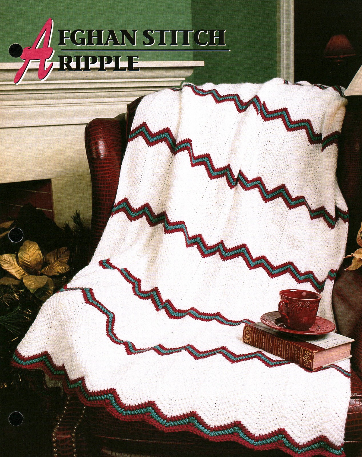 Afghan Stitch Ripple | Annie's Crochet Quilt & Afghan Club QAC360-04