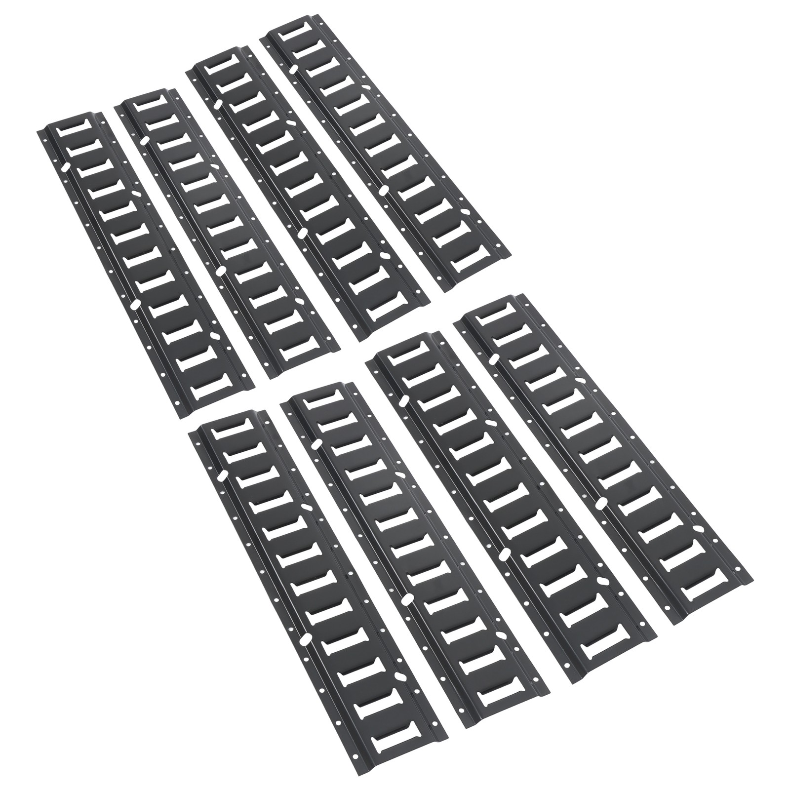 LABLT 2' E Track Tie Down Rail System Heavy Loads Secure Cargo For Vans Trucks