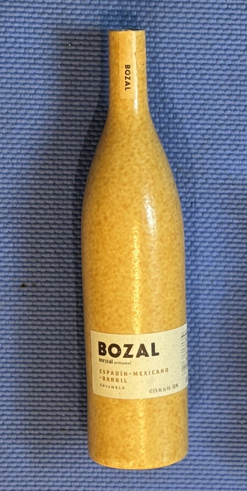 Bozal Mezcal Artesanal Fully Vitrified Porcelain Bottle 750ml - EMPTY - NO CORK