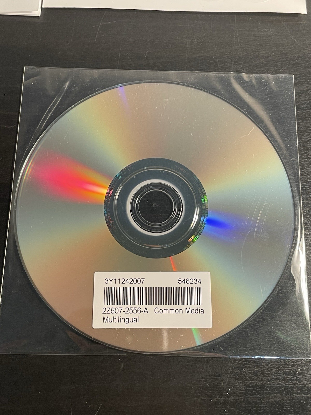 Mac OS X for Mac Computers V 1.0 Install Discs 1 & 2, 2007 CD + Stickers Apple
